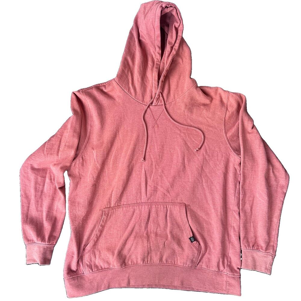 Threads 4 Thought Men’s Large Rust Pullover Hoodie Organic Cotton Blend